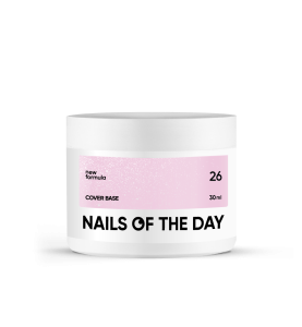 NAILSOFTHEDAY Cover base 26, 30 ml