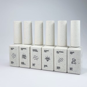 NAILSOFTHEDAY No stress top no wipe - błyszczący top bez lepkiej warstwy i bez filtru UV, ODPORNY NA ZADRAPANIA, 10 ml