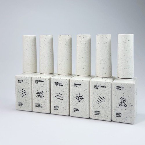 NAILSOFTHEDAY No stress top no wipe - błyszczący top bez lepkiej warstwy i bez filtru UV, ODPORNY NA ZADRAPANIA, 10 ml 2