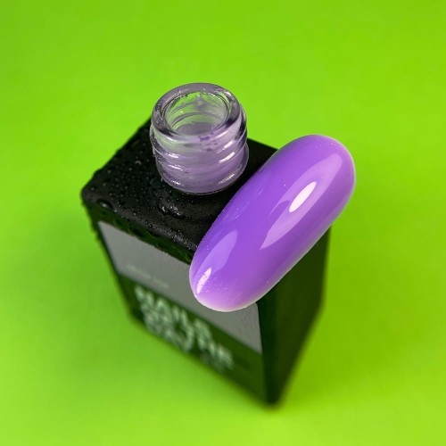 NAILSOFTHEDAY Neon top 02 - mleczno-fioletowy top bez lepkiej warstwy, 10 ml  2