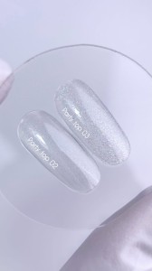 NAILSOFTHEDAY Party top 03 - pzezroczysty top z holographiczną drobinką, bez lepkiej warstwy i bez filtru UV, 10 ml