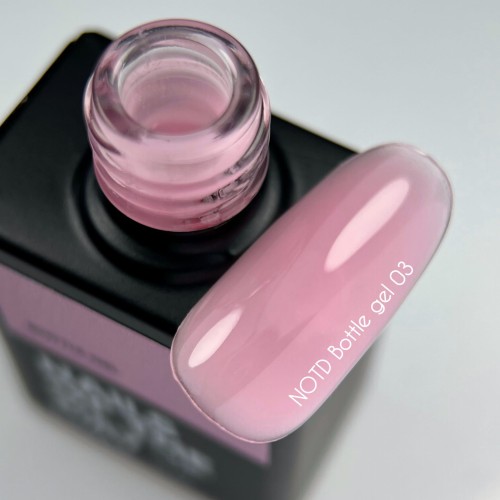 NAILSOFTHEDAY Bottle gel 03 - różowy żel do wzmocnienia i naprawy, 30 ml 2