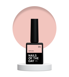 NAILSOFTHEDAY Bottle gel 04 - mleczno-beżowy żel do wzmocnienia i naprawy, 10 ml