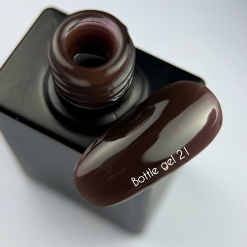łNAILSOFTHEDAY Bottle gel 21 - brązowy żel do wzmocnienia i naprawy, 10 ml 2
