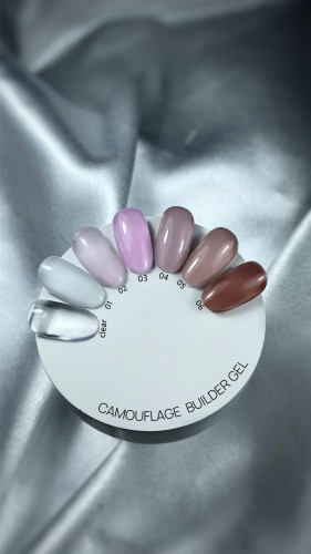 NAILSOFTHEDAY Camouflage gel 05 - beżowy gęsty żel budujący, 30 g 7