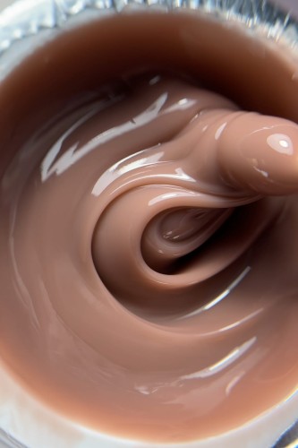 NAILSOFTHEDAY Camouflage gel 06 - brązowy gęsty żel budujący, 30 g 3