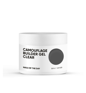 NAILSOFTHEDAY Camouflage gel clear - przezroczysty gęsty żel budujący, 30 g