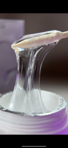 NAILSOFTHEDAY Camouflage gel clear - przezroczysty gęsty żel budujący, 30 g 3