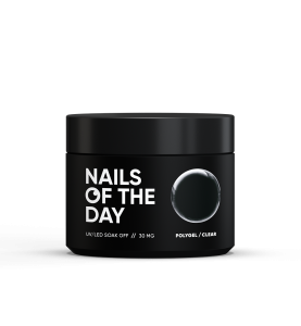 NAILSOFTHEDAY Polygel clear - przezroczysty akrylożel, 30 g