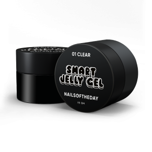NAILSOFTHEDAY Jelly gel 01 - przezroczysty budujący żel-galaretka, 15 g
