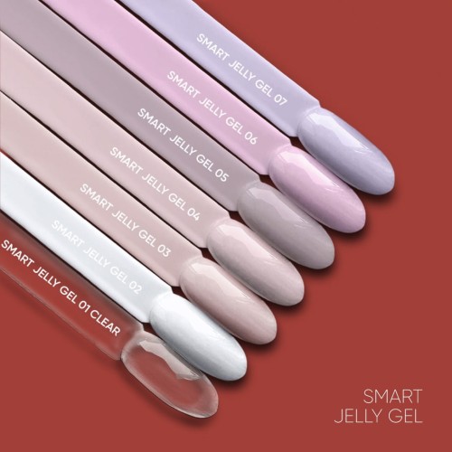 NAILSOFTHEDAY Smart Jelly gel 04 - beżowy budujący żel-galaretka, 15 g 5