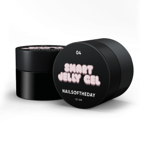 NAILSOFTHEDAY Smart Jelly gel 04 - beżowy budujący żel-galaretka, 15 g