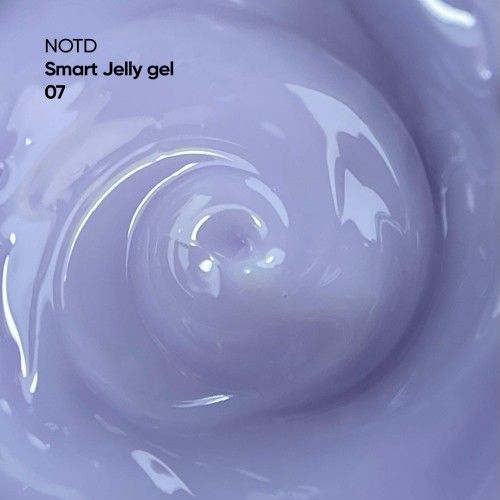 NAILSOFTHEDAY Smart Jelly gel 07 - jasno-fioletowy budujący żel-galaretka, 15 g 2