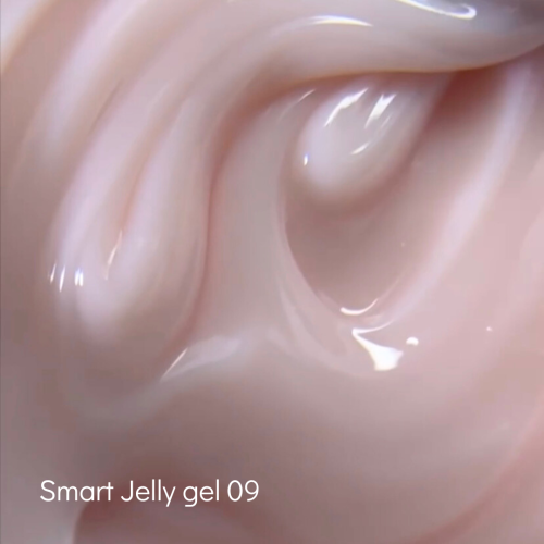 NAILSOFTHEDAY Smart Jelly gel 09 - mleczno-beżowy budujący żel-galaretka, 15 g  2