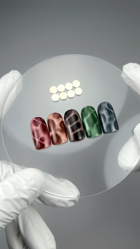 NAILSOFTHEDAY Zestaw magnesów do zdobień, 6 szt 1