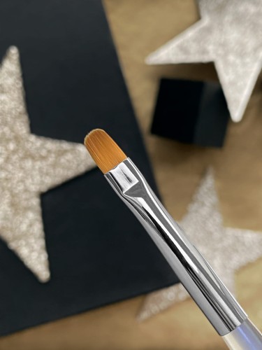 NAILSOFTHENIGHT Nail Art Brush - owalny pędzelek  1