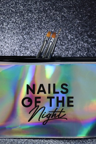 NAILSOFTHENIGHT Nail Art Brush - kwadratowy pędzelek 2