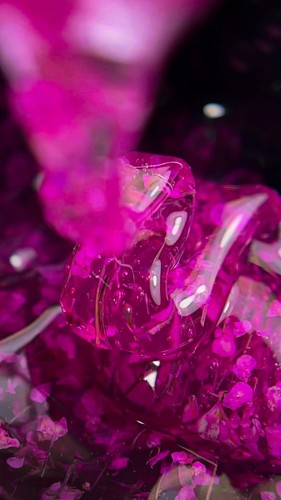 NAILSOFTHEDAY Build gel Flower 02 - różowy żel budujący z kwiatami, 15 ml 5