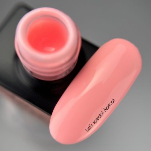 NAILSOFTHEDAY Let's special Apricot - pastelowo-brzoskwiniowy lakier hybrydowy, 10 ml