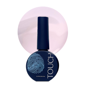 TOUCH Cover base Coconut - biało-rózowa półprzezroczysta baza hybrydowa, 13 ml