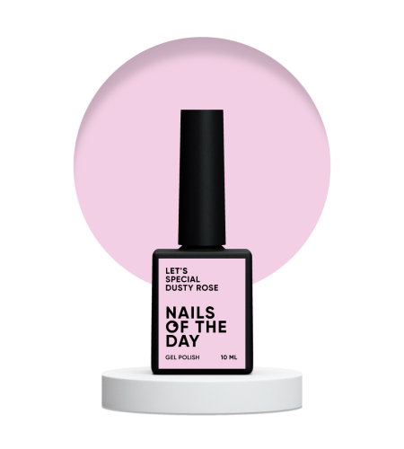 NAILSOFTHEDAY Let's special Dusty rose - lakier hybrydowy, 10 ml 1
