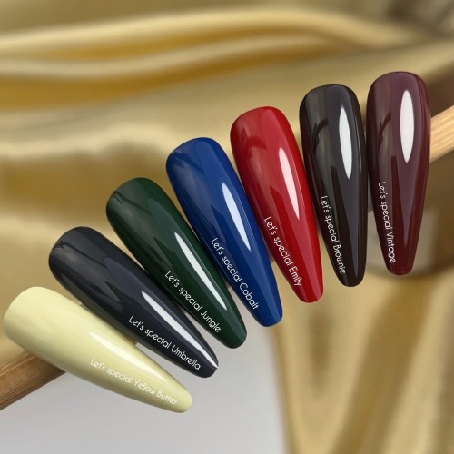 NAILSOFTHEDAY Let's special Emily - intensywno-czerwony lakier hybrydowy, 10 ml 3