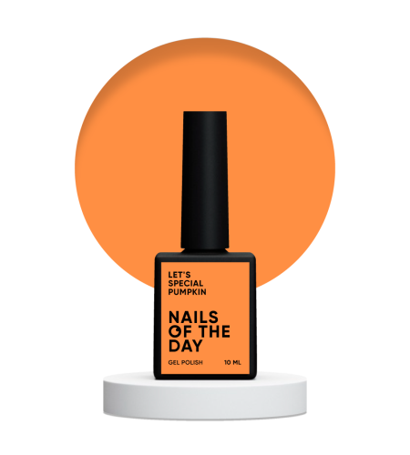 NAILSOFTHEDAY Let's special Pumpkin - lakier hybrydowy, 10 ml  1