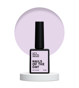 NAILSOFTHEDAY Let's special Orchid - delikatno-różowy lakier hybrydowy, 10 ml
