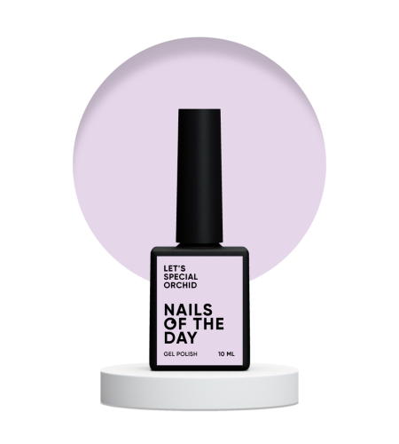 NAILSOFTHEDAY Let's special Orchid - delikatno-różowy lakier hybrydowy, 10 ml  1
