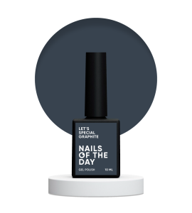 NAILSOFTHEDAY Let's special Graphite - lakier hybrydowy, 10 ml