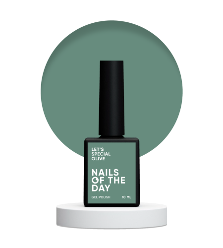 NAILSOFTHEDAY Let's special Olive - lakier hybrydowy, 10 ml 1