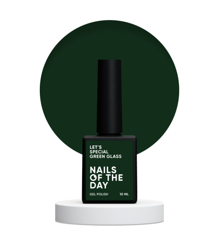 NAILSOFTHEDAY Let's special Green glass - lakier hybrydowy, 10 ml 1