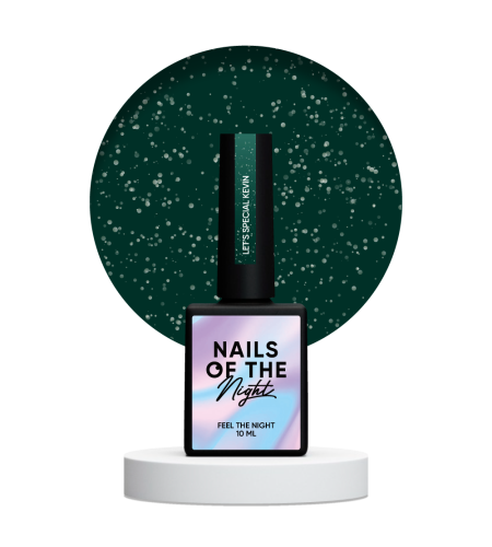 NAILSOFTHENIGHT Let's special Kevin - lakier hybrydowy z drobinką odblaskową, 10 ml  1
