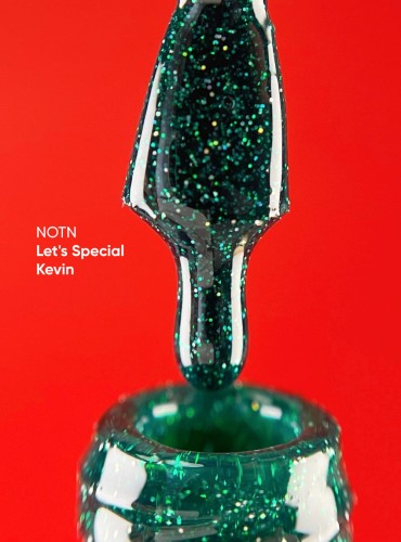 NAILSOFTHENIGHT Let's special Kevin - lakier hybrydowy z drobinką odblaskową, 10 ml  2
