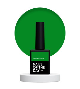 NAILSOFTHEDAY Let's special Green - lakier hybrydowy, 10 ml