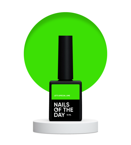 NAILSOFTHEDAY Let's special Lime - lakier hybrydowy, 10 ml  1