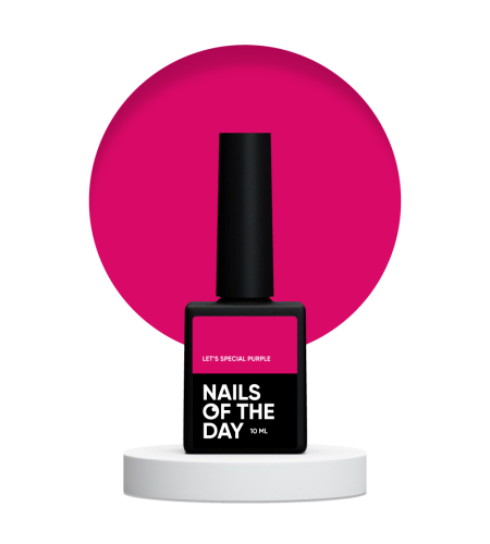 NAILSOFTHEDAY Let's special Purple - lakier hybrydowy, 10 ml 1