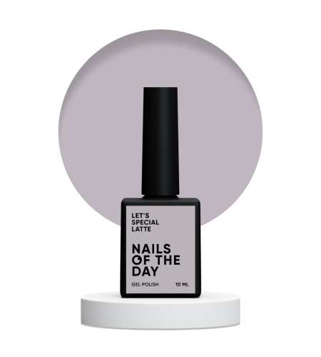 NAILSOFTHEDAY Let's special Latte - lakier hybrydowy, 10 ml  1