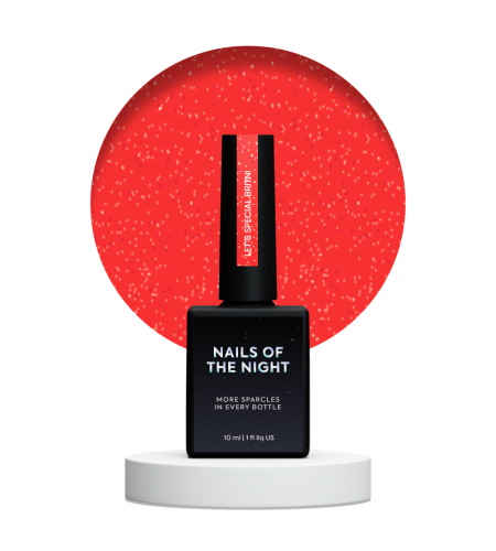 NAILSOFTHENIGHT Let's special Britni - lakier hybrydowy z drobinką odblaskową, 10 ml 1