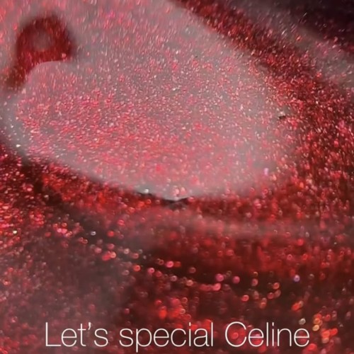 NAILSOFTHENIGHT Let's special Céline - lakier hybrydowy z drobinką odblaskową, 10 ml 3
