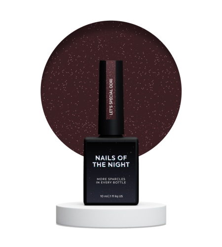 NAILSOFTHENIGHT Let's special Odri - lakier hybrydowy z drobinką odblaskową, 10 ml 1