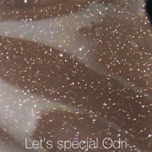 NAILSOFTHENIGHT Let's special Odri - lakier hybrydowy z drobinką odblaskową, 10 ml 2