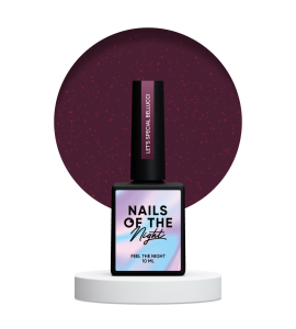 NAILSOFTHENIGHT Let's special Bellucci - lakier hybrydowy z drobinką odblaskową, 10 ml