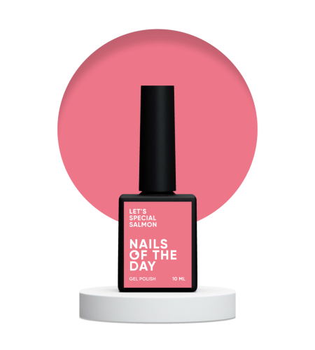 NAILSOFTHEDAY Let's special Salmon - lakier hybrydowy, 10 ml  1