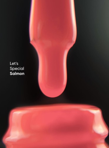 NAILSOFTHEDAY Let's special Salmon - lakier hybrydowy, 10 ml  3
