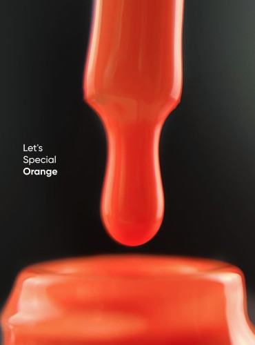 NAILSOFTHEDAY Let's special Orange - lakier hybrydowy, 10 ml  3