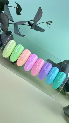 NAILSOFTHEDAY Let's special Lollypop - pastelowo-liliowy lakier hybrydowy, 10 ml  7