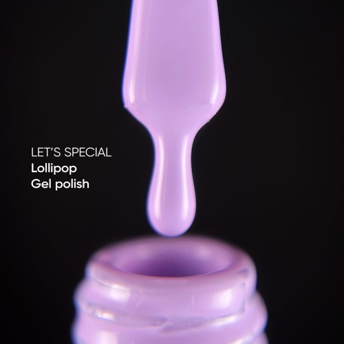 NAILSOFTHEDAY Let's special Lollypop - pastelowo-liliowy lakier hybrydowy, 10 ml  3