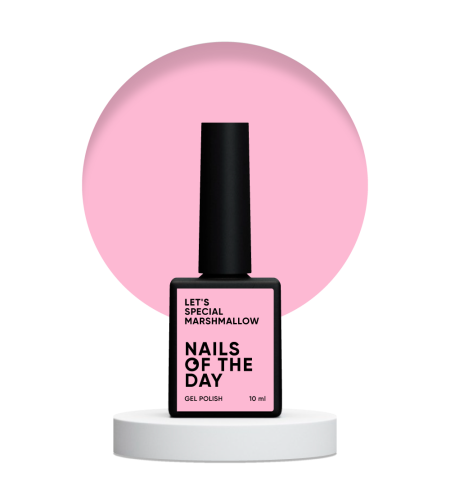 NAILSOFTHEDAY Let's special Marshmallow - pastelowo-różowy lakier hybrydowy, 10 ml 1