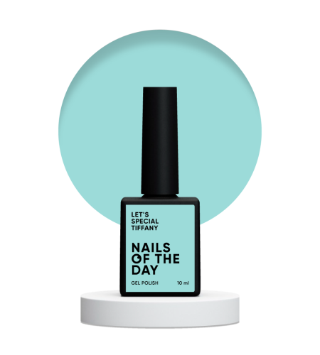 NAILSOFTHEDAY Let's special Tiffany - pastelowo-turkusowy lakier hybrydowy, 10 ml 1